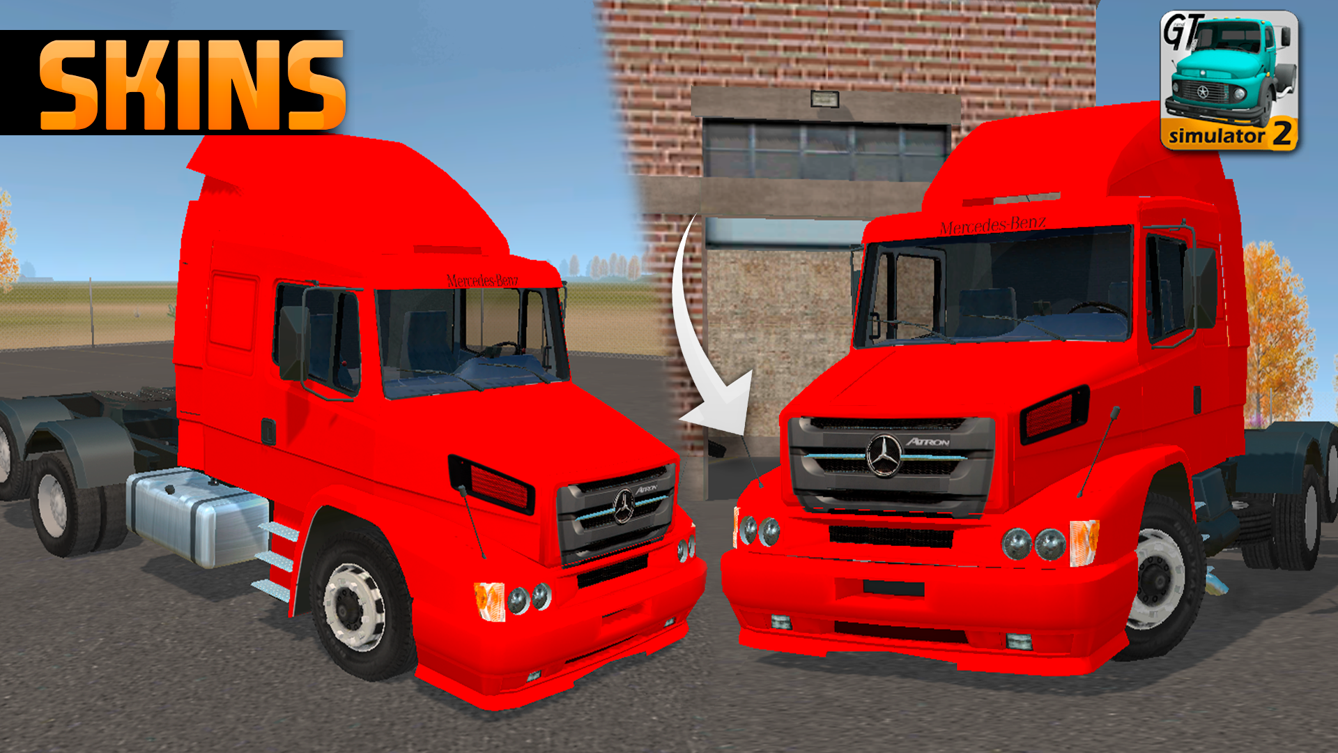 grand truck simulator skin